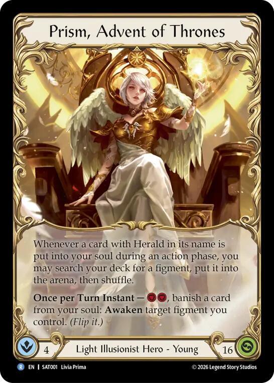 Prism, Advent of Thrones (SAT001) [Silver Age: Usurp the Shadow Throne] | Boutique FDB TCG