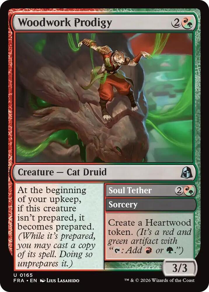 Woodwork Prodigy (165) [Reality Fracture] | Boutique FDB TCG