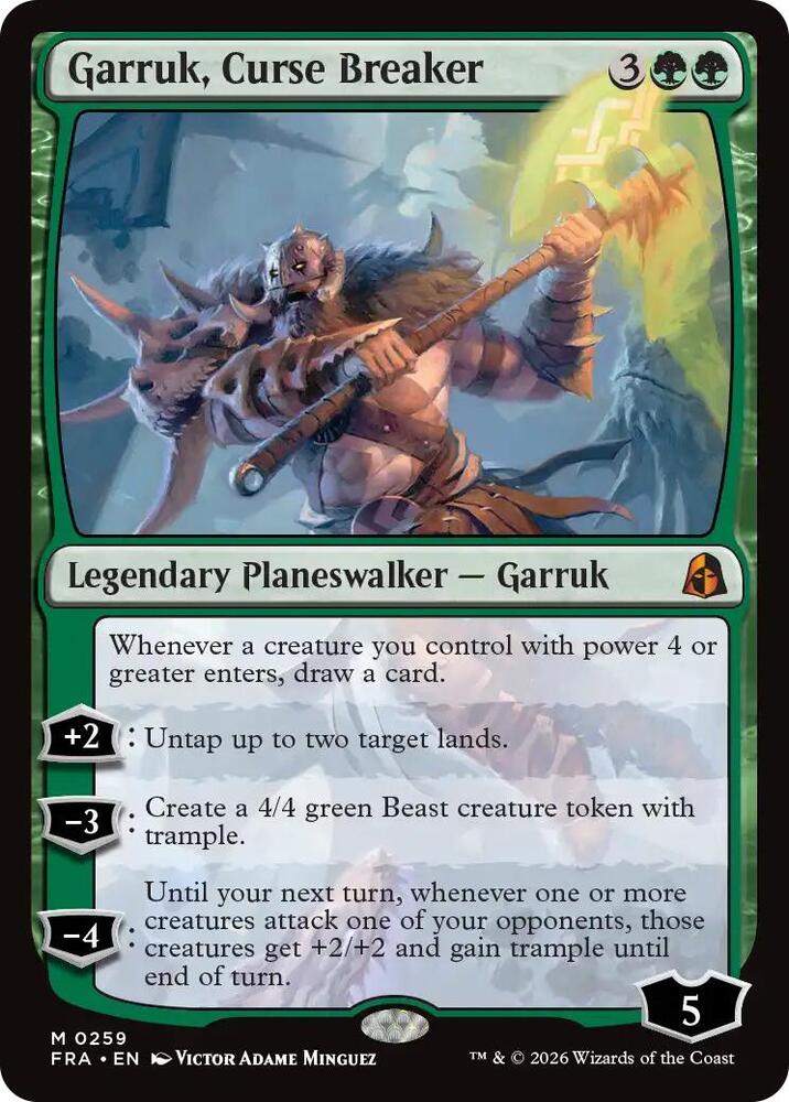 Garruk, Curse Breaker (259) [Reality Fracture] | Boutique FDB TCG