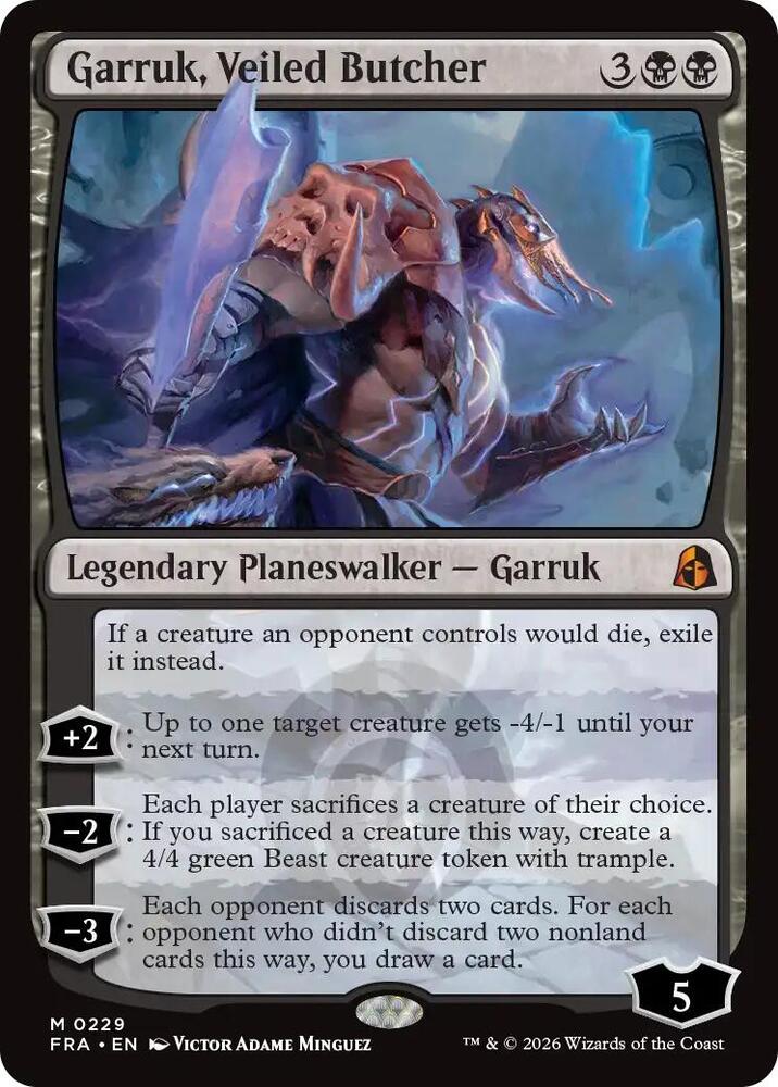 Garruk, Veiled Butcher (229) [Reality Fracture] | Boutique FDB TCG