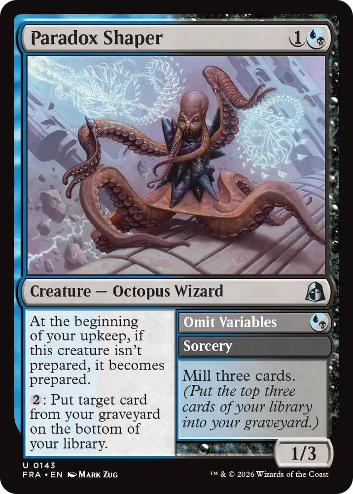 Paradox Shaper (143) [Reality Fracture] | Boutique FDB TCG