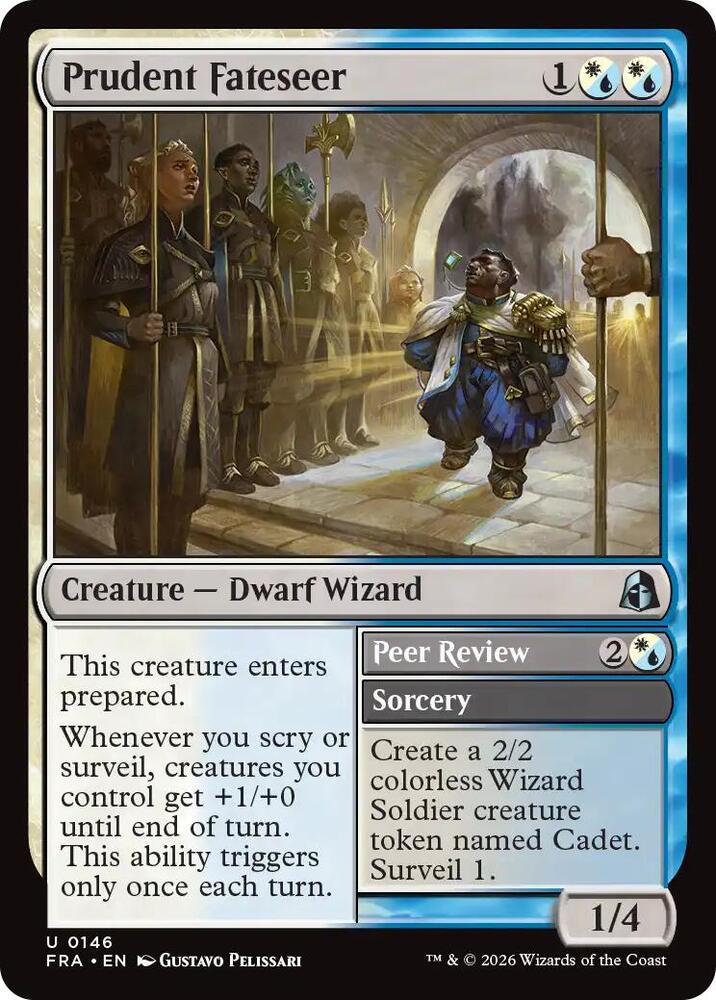Prudent Fateseer (146) [Reality Fracture] | Boutique FDB TCG