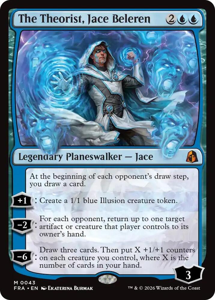The Theorist, Jace Beleren (43) [Reality Fracture] | Boutique FDB TCG