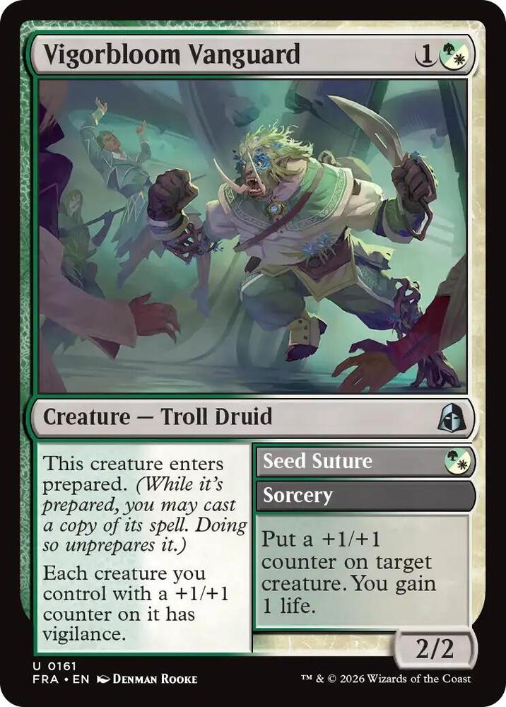 Vigorbloom Vanguard (161) [Reality Fracture] | Boutique FDB TCG