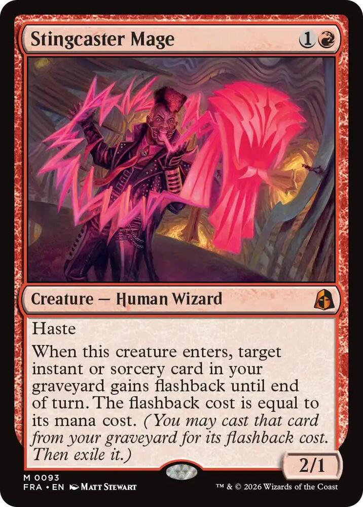 Stingcaster Mage (93) [Reality Fracture] | Boutique FDB TCG