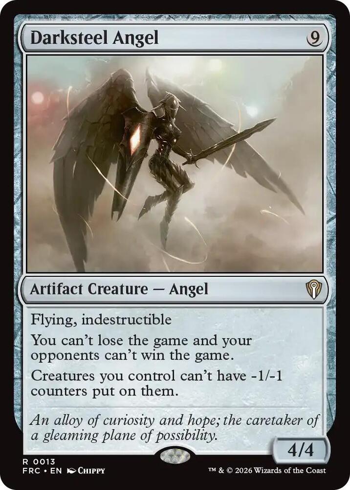Darksteel Angel (13) [Reality Fracture Commander] | Boutique FDB TCG