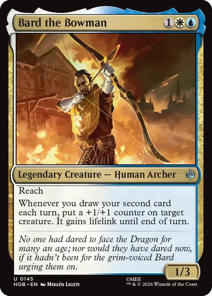 Bard the Bowman (145) [The Hobbit] | Boutique FDB TCG