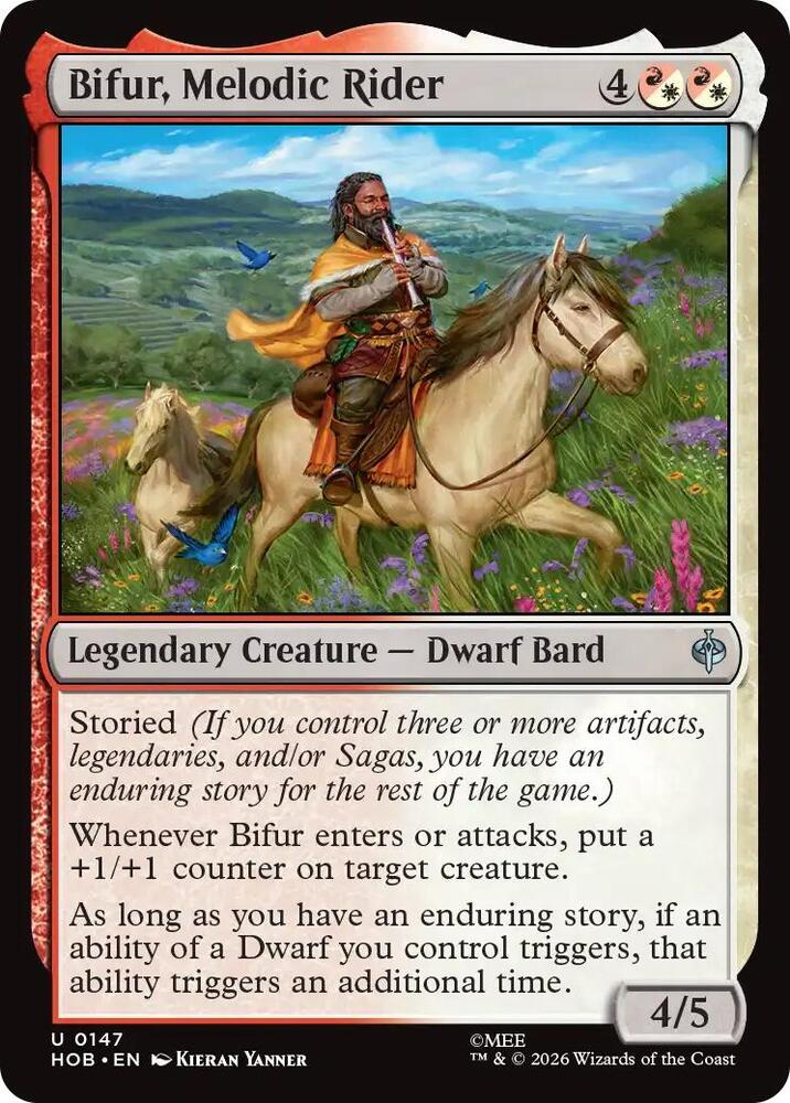 Bifur, Melodic Rider (147) [The Hobbit] | Boutique FDB TCG