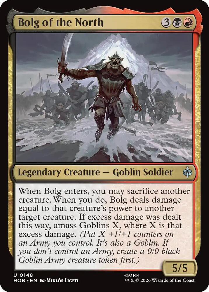 Bolg of the North (148) [The Hobbit] | Boutique FDB TCG
