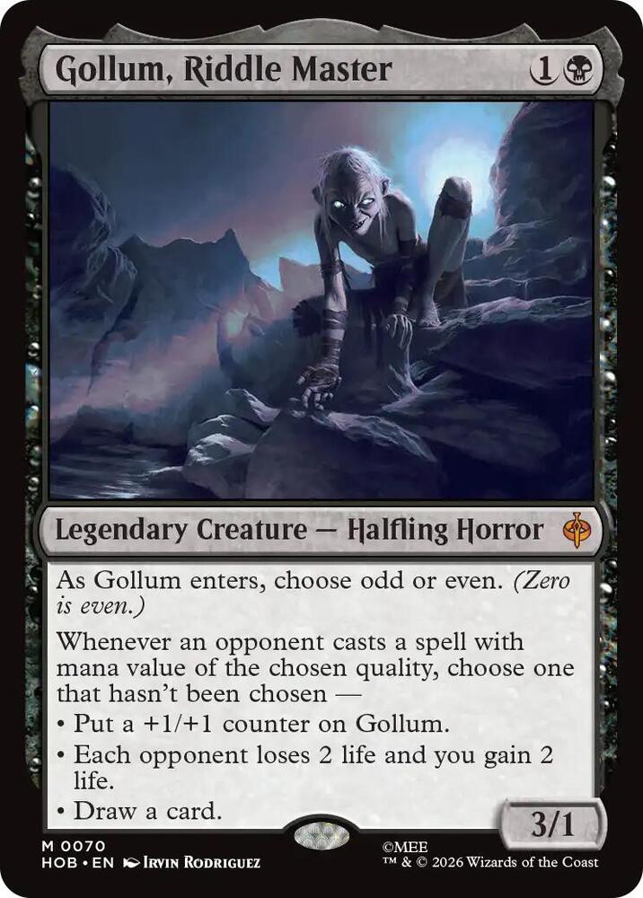 Gollum, Riddle Master (70) [The Hobbit] | Boutique FDB TCG