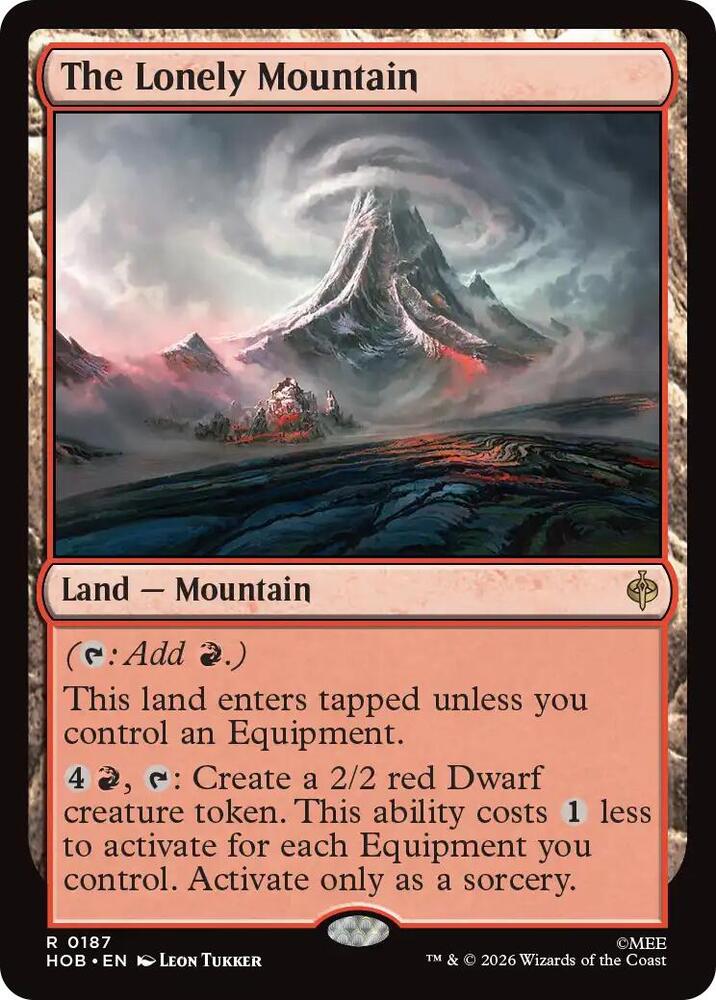 The Lonely Mountain (187) [The Hobbit] | Boutique FDB TCG
