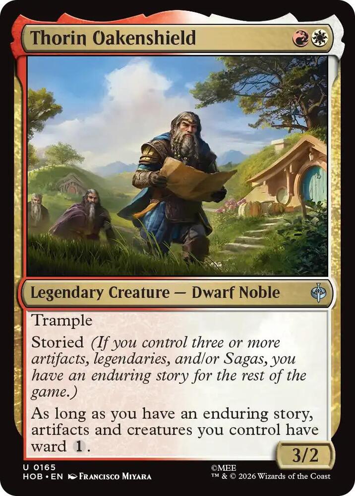 Thorin Oakenshield (165) [The Hobbit] | Boutique FDB TCG