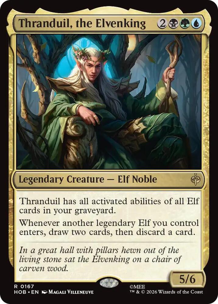 Thranduil, the Elvenking (167) [The Hobbit] | Boutique FDB TCG