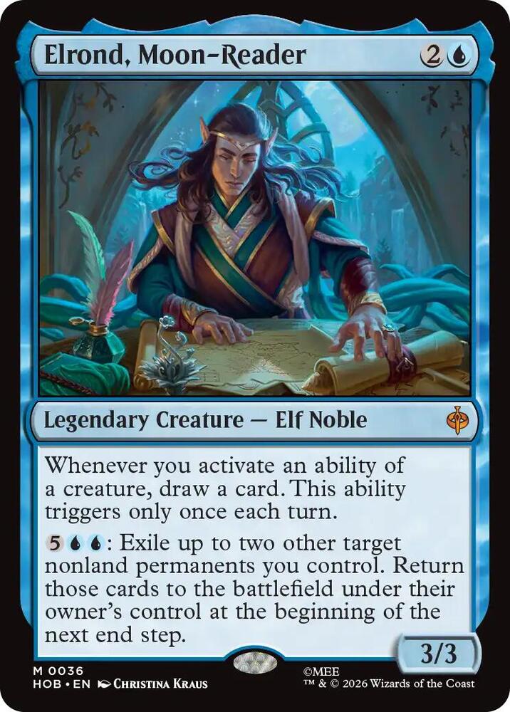 Elrond, Moon-Reader (36) [The Hobbit] | Boutique FDB TCG