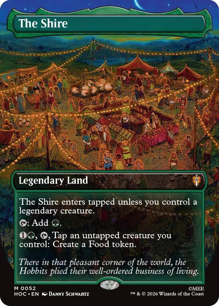 The Shire (Borderless) (52) [The Hobbit: Eternal-Legal] | Boutique FDB TCG