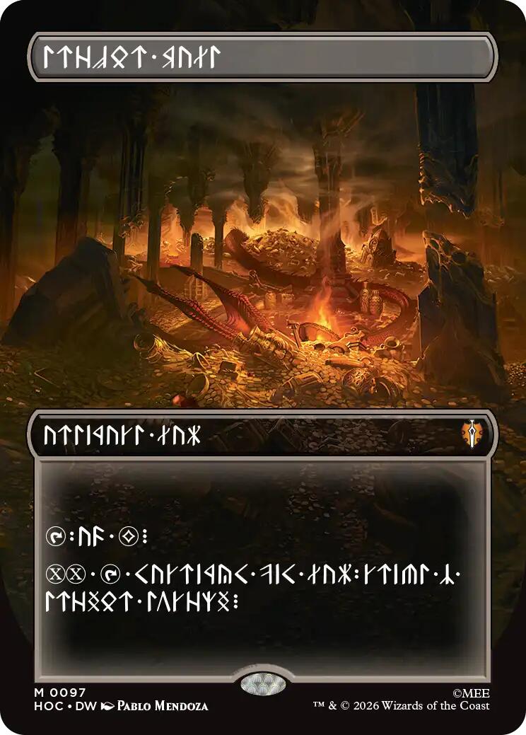 Treasure Vault (Borderless) [The Hobbit: Eternal-Legal] | Boutique FDB TCG