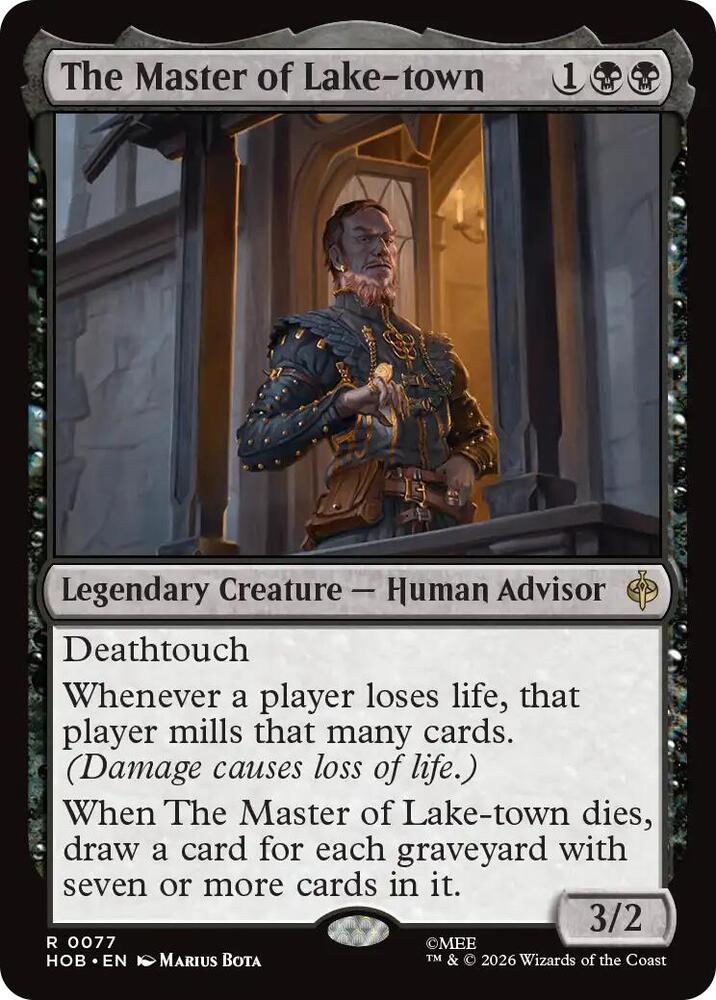 The Master of Lake-town (77) [The Hobbit] | Boutique FDB TCG