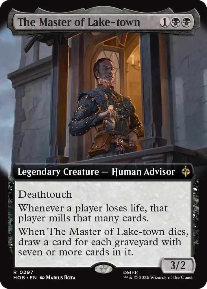 The Master of Lake-town (Extended Art) (297) [The Hobbit] | Boutique FDB TCG