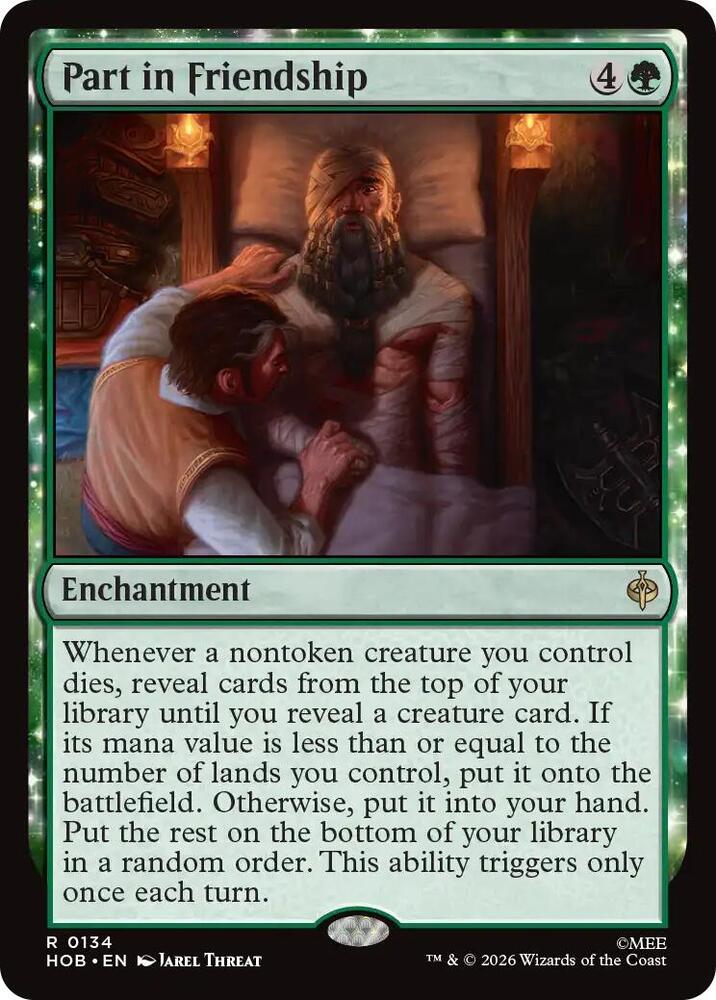 Part in Friendship (134) [The Hobbit] | Boutique FDB TCG