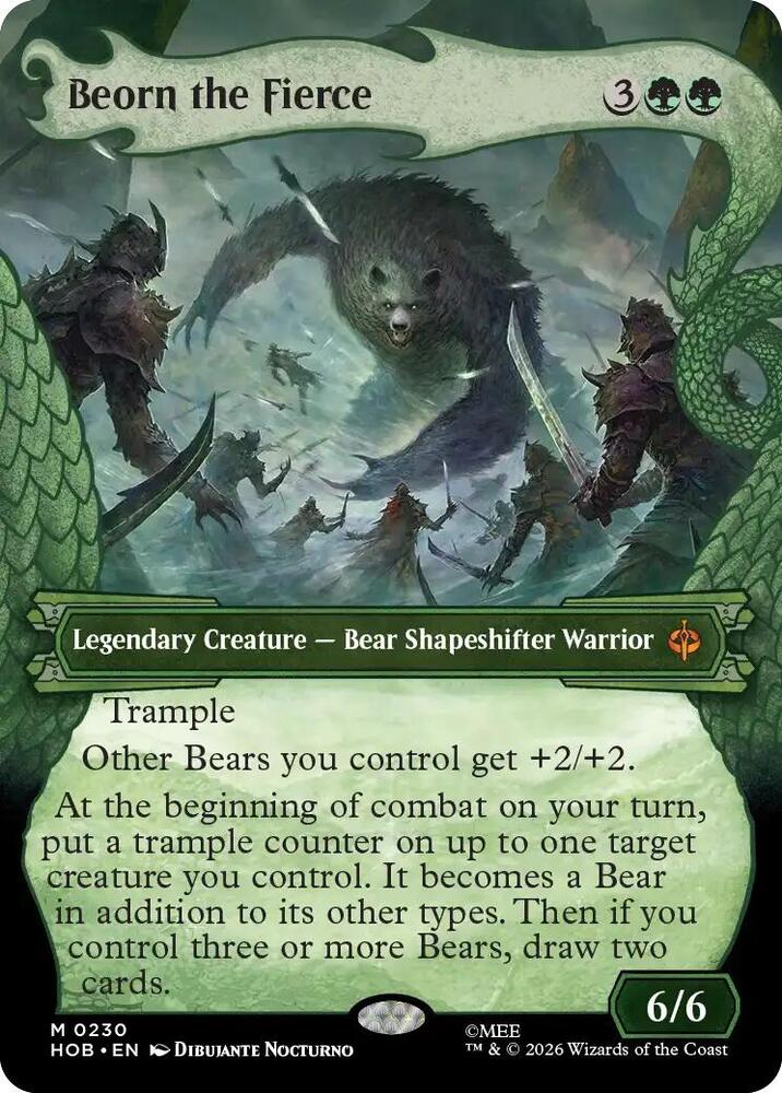 Beorn the Fierce (Showcase) (230) [The Hobbit] | Boutique FDB TCG
