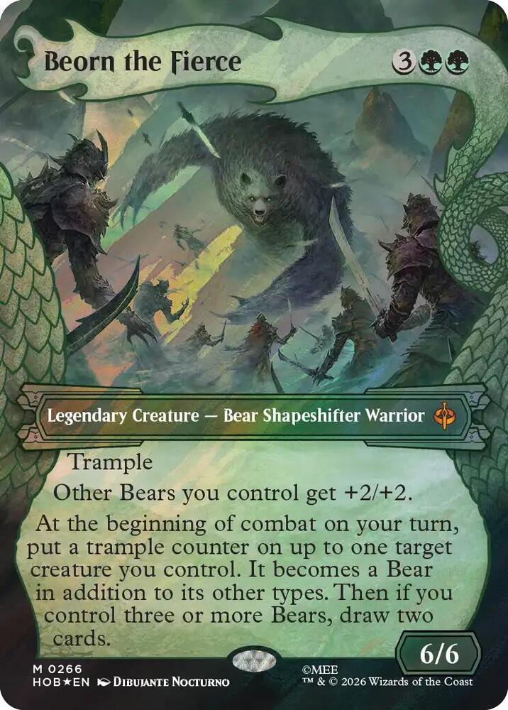 Beorn the Fierce (Showcase) (Surge Foil) (266) [The Hobbit] | Boutique FDB TCG
