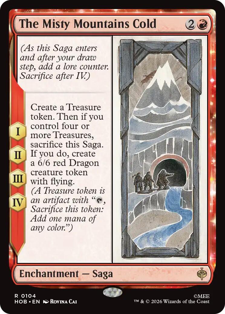The Misty Mountain Cold [The Hobbit] | Boutique FDB TCG