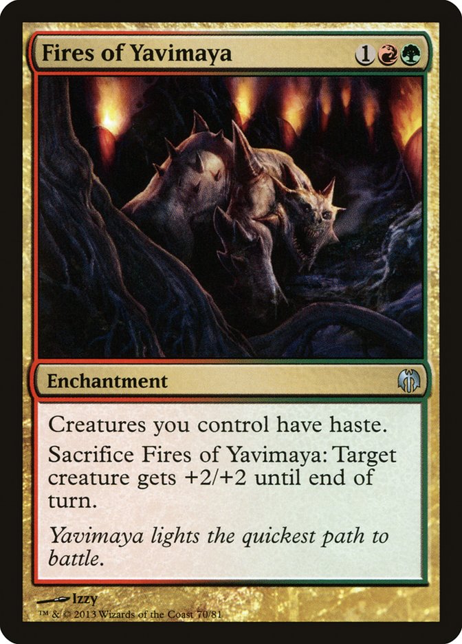 Fires of Yavimaya [Duel Decks: Heroes vs. Monsters] | Boutique FDB TCG