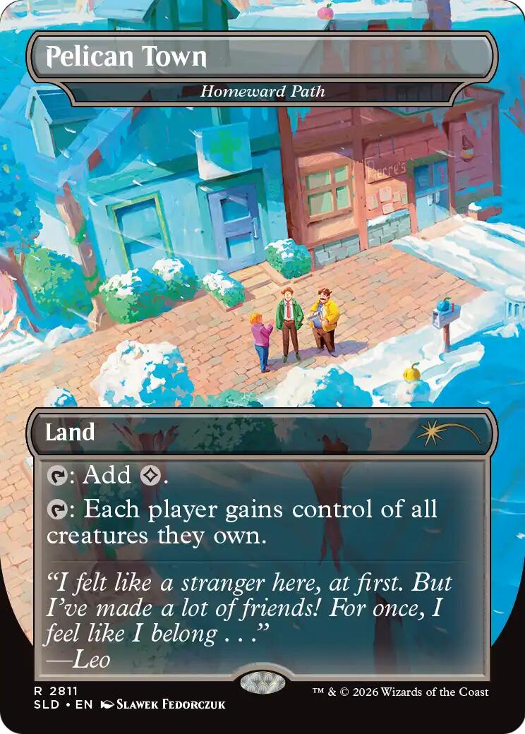 Pelican Town - Homeward Path [Secret Lair Drop Series] | Boutique FDB TCG