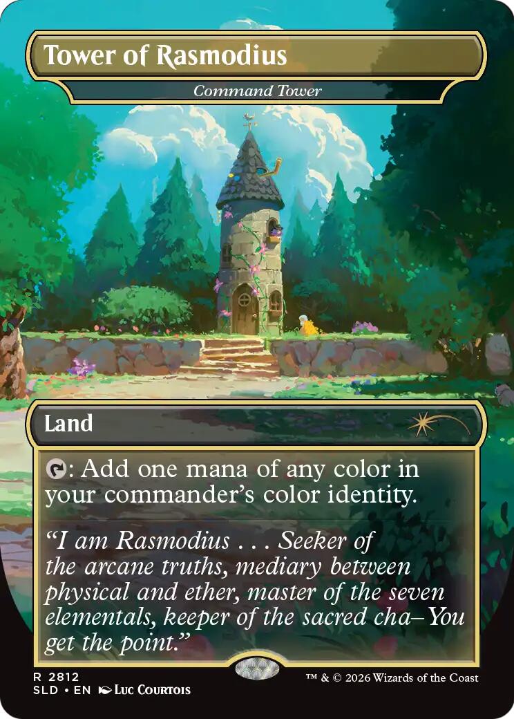 Tower of Rasmodius - Command Tower [Secret Lair Drop Series] | Boutique FDB TCG