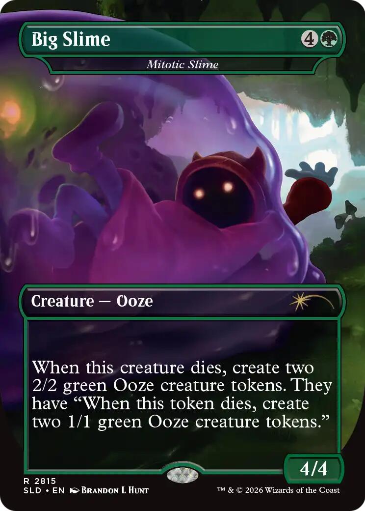Big Slime - Mitotic Slime [Secret Lair Drop Series] | Boutique FDB TCG