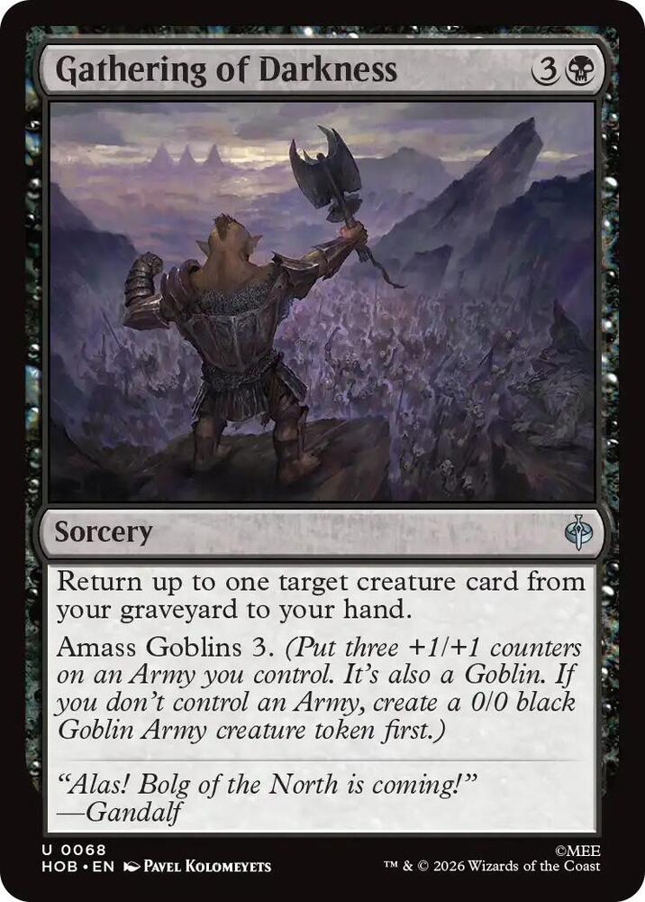 Gathering of Darkness (68) [The Hobbit] | Boutique FDB TCG