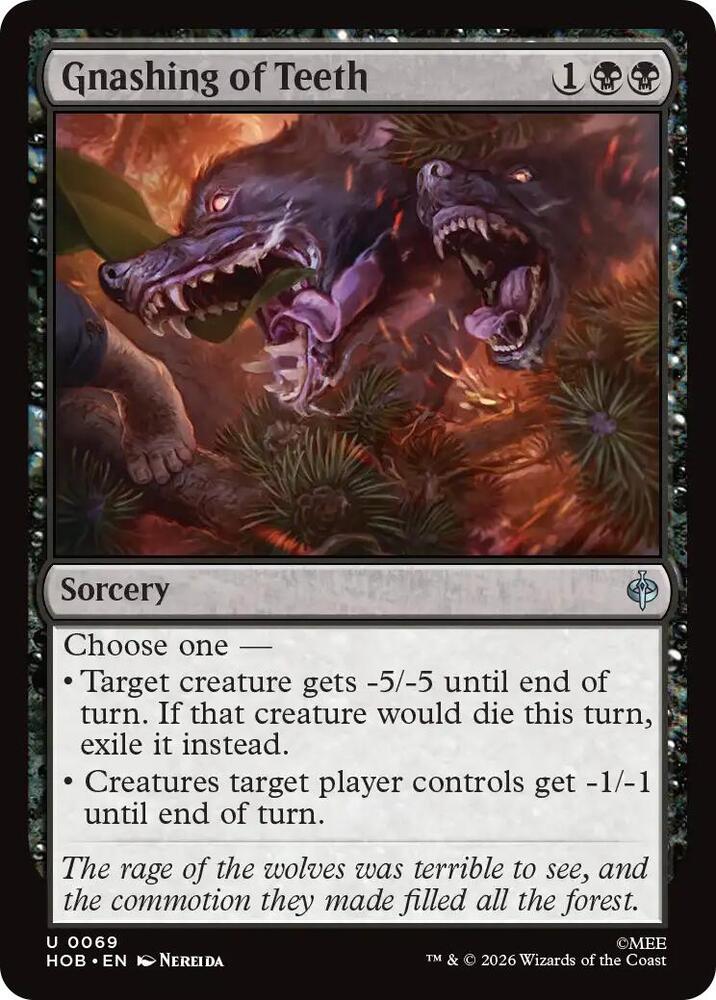Gnashing of Teeth (69) [The Hobbit] | Boutique FDB TCG