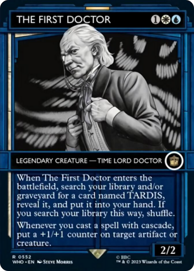 The First Doctor (Showcase) [Doctor Who] | Boutique FDB TCG