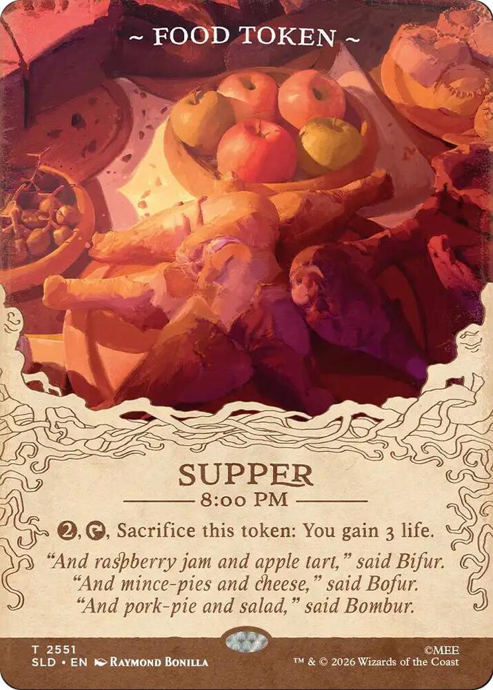 Food Token (2551) [Secret Lair Drop] | Boutique FDB TCG