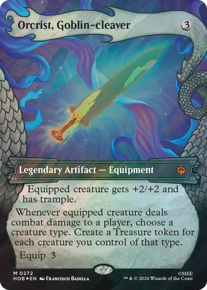 Orcrist, Goblin-cleaver (Showcase) (Surge Foil) (272) [The Hobbit] | Boutique FDB TCG