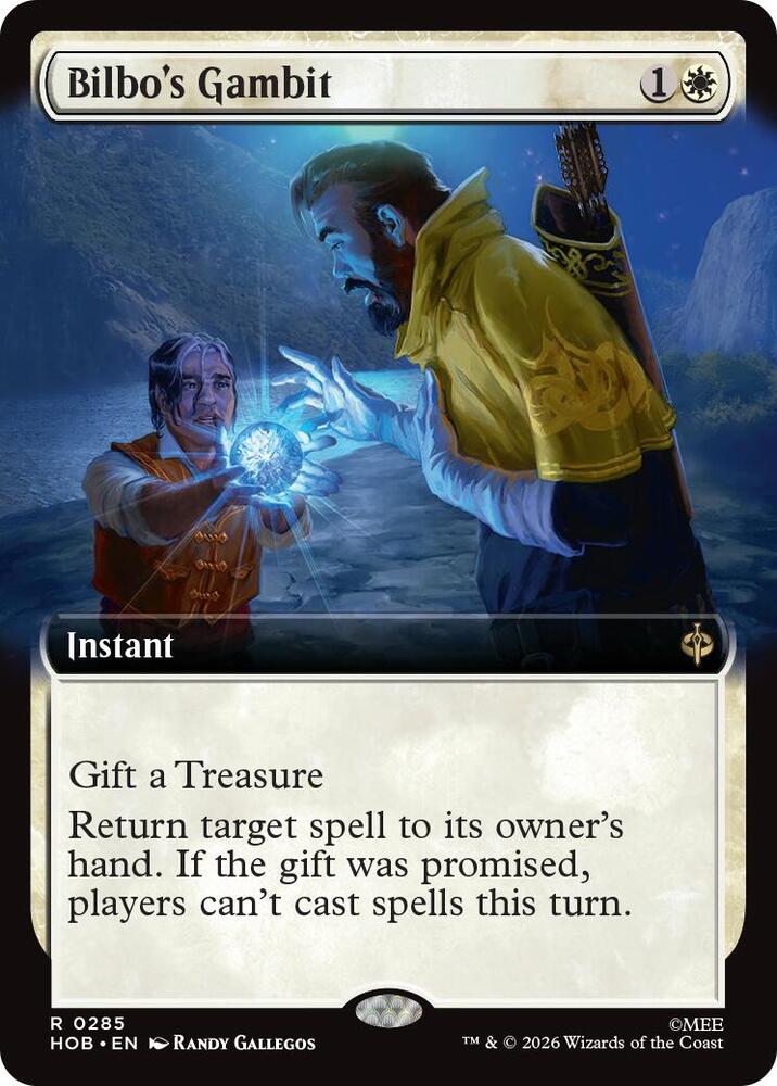 Bilbo's Gambit (Extended Art) (285) [The Hobbit] | Boutique FDB TCG