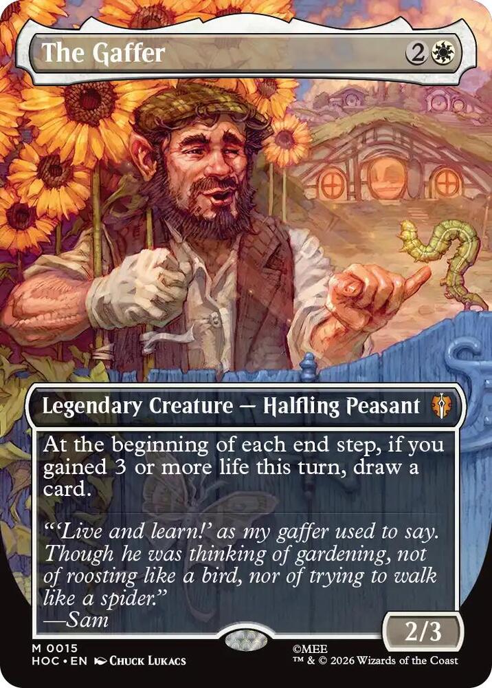 The Gaffer (Borderless) (15) [The Hobbit: Eternal-Legal] | Boutique FDB TCG