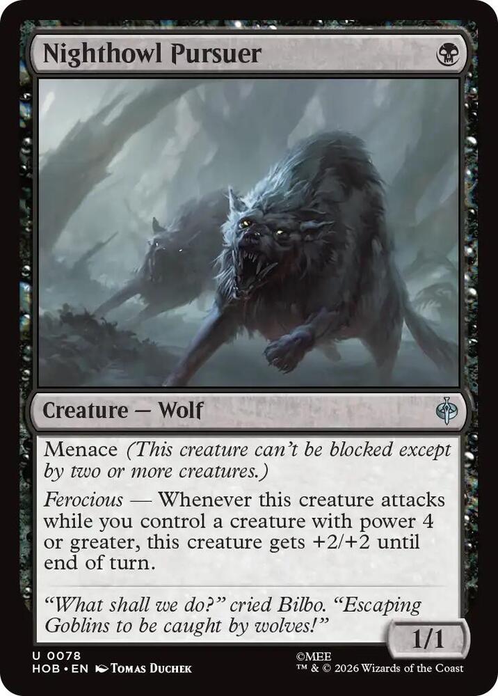 Nighthowl Pursuer (78) [The Hobbit] | Boutique FDB TCG