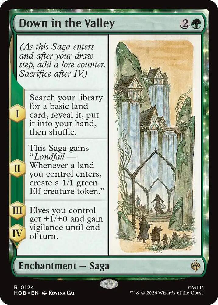 Down in the Valley (124) [The Hobbit] | Boutique FDB TCG
