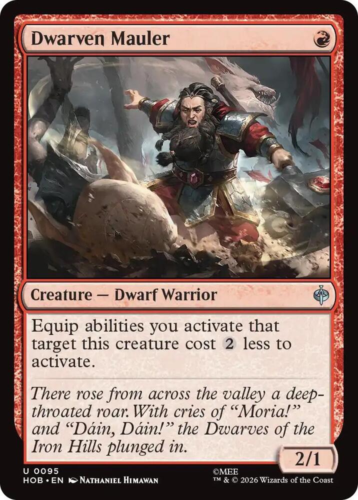 Dwarven Mauler (95) [The Hobbit] | Boutique FDB TCG