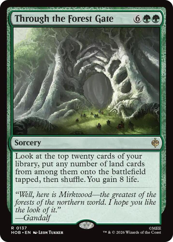 Through the Forest Gate (137) [The Hobbit] | Boutique FDB TCG