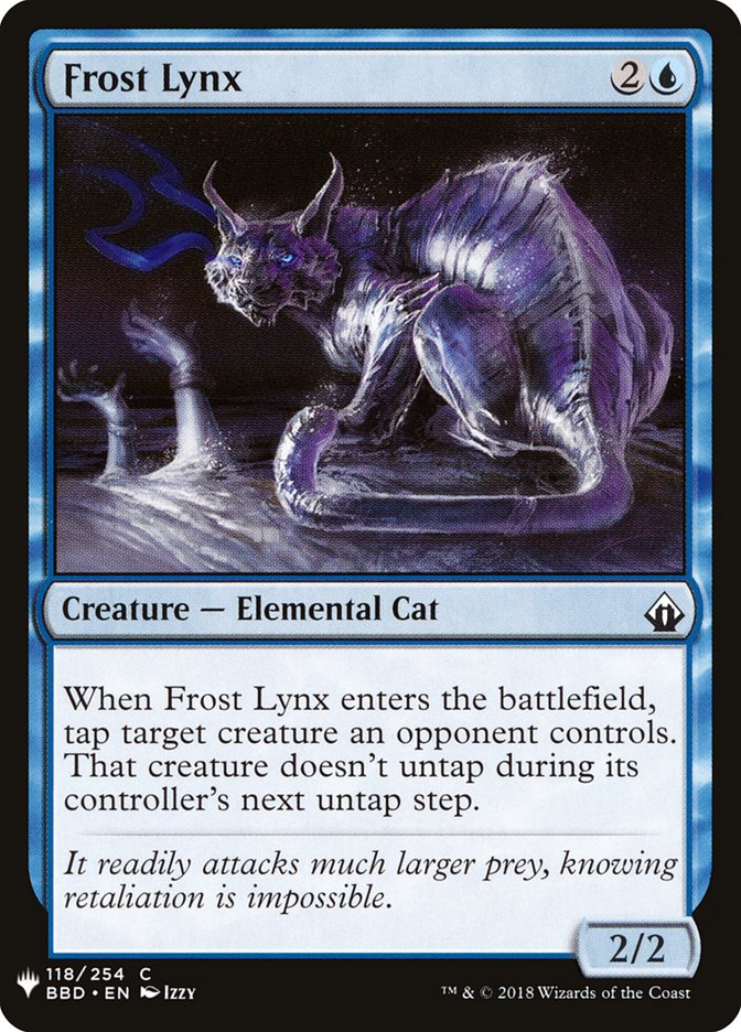 Frost Lynx [Mystery Booster] | Boutique FDB TCG