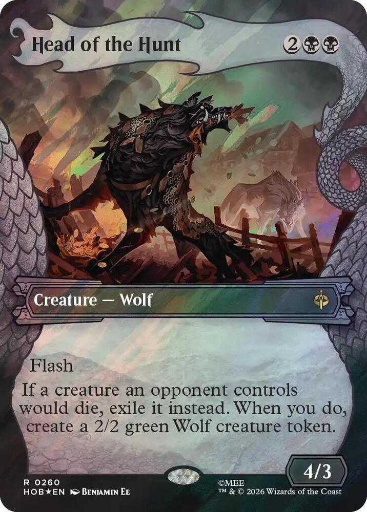 Head of the Hunt (Showcase) (Surge Foil) (260) [The Hobbit] | Boutique FDB TCG