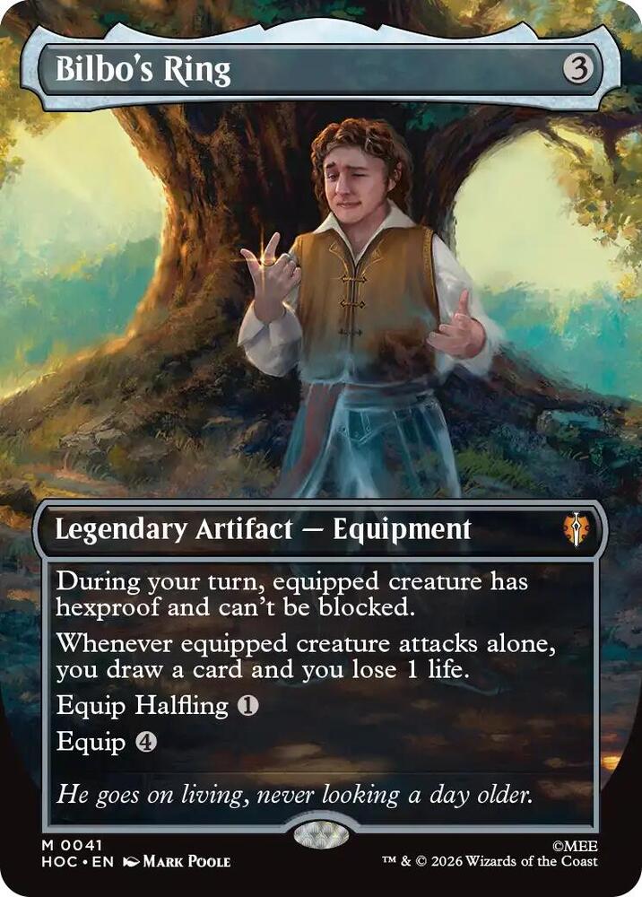 Bilbo's Ring (Borderless) (41) [The Hobbit: Eternal-Legal] | Boutique FDB TCG