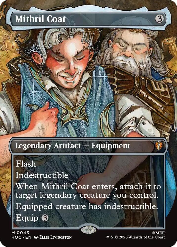 Mithril Coat (Borderless) (43) [The Hobbit: Eternal-Legal] | Boutique FDB TCG