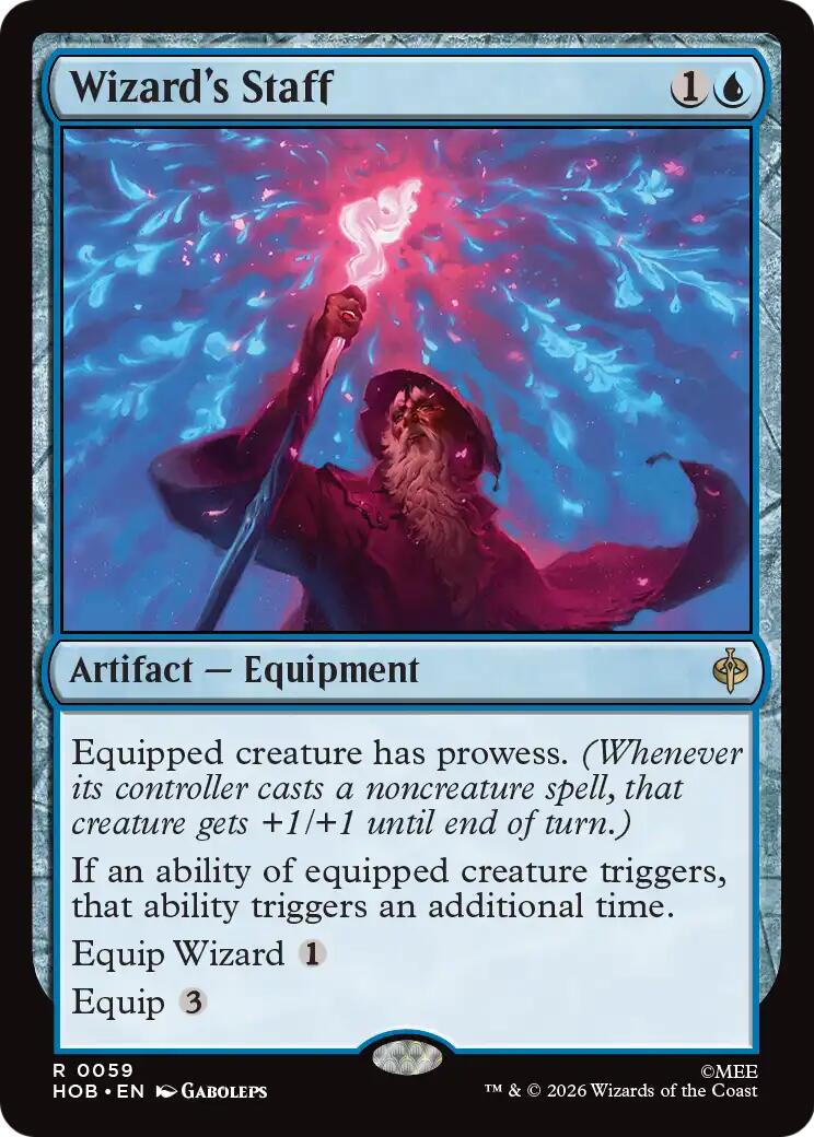 Wizard's Staff [The Hobbit] | Boutique FDB TCG