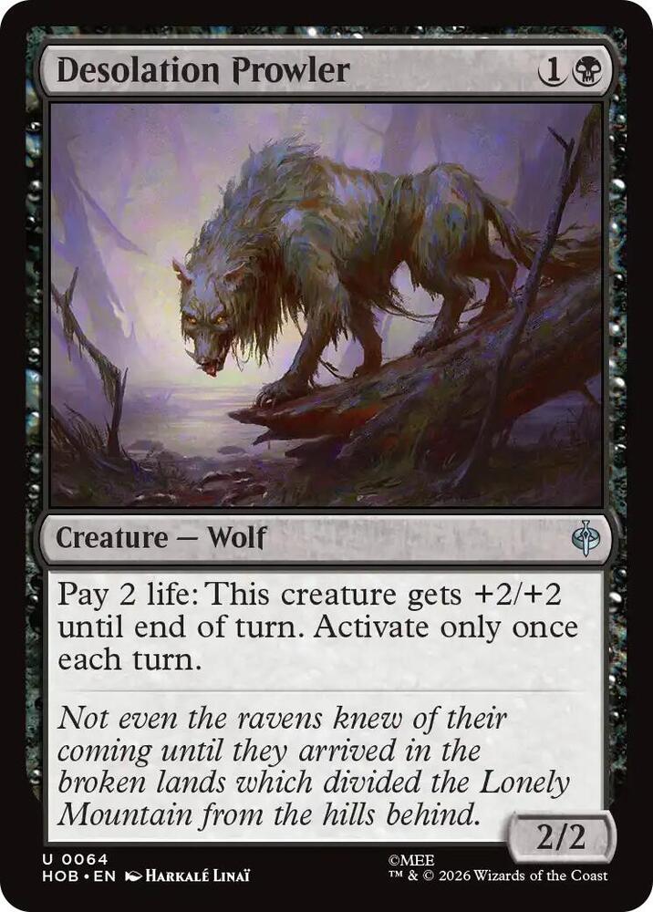 Desolation Prowler (64) [The Hobbit] | Boutique FDB TCG