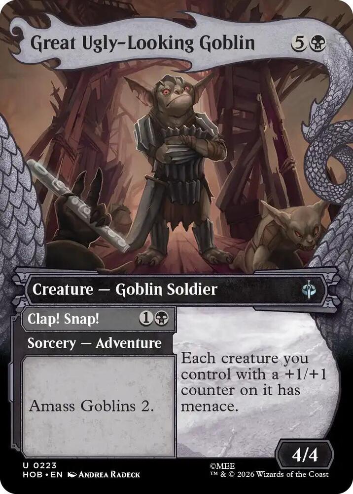 Great Ugly-Looking Goblin (Showcase) (223) [The Hobbit] | Boutique FDB TCG