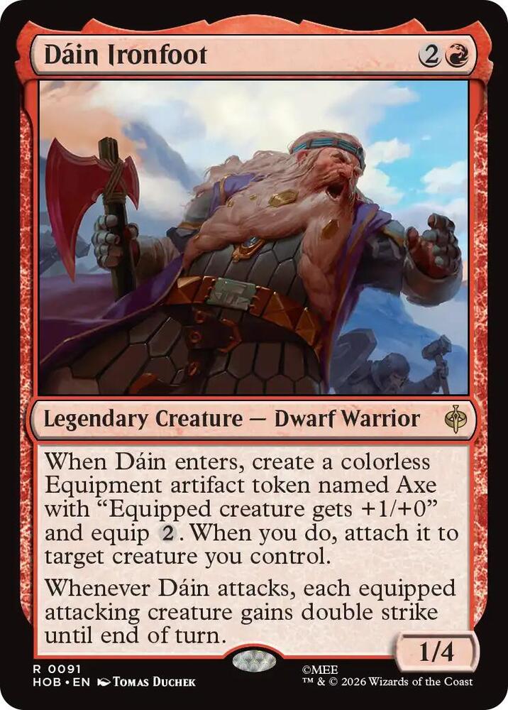 Dain Ironfoot (91) [The Hobbit] | Boutique FDB TCG