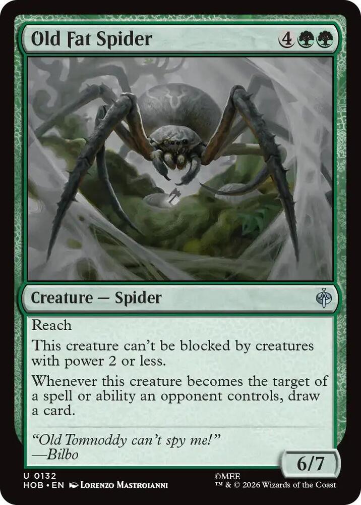 Old Fat Spider (132) [The Hobbit] | Boutique FDB TCG